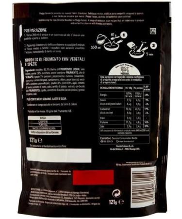  Italian Gourmet E.R. Maggi Fusian Classic Flavour Pasta with Spices (2 Servings) 121g + Gourmet Italian Polpa 400g - Buy Online on GoSupps.com