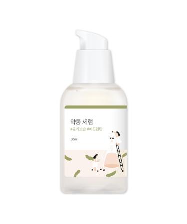 ROUND LAB Soybean Serum (Unscented) | Rejuvenating & nourishing serum with deep nutrition Hydration locking Unscent for sensitive skin (1.69fl.oz)