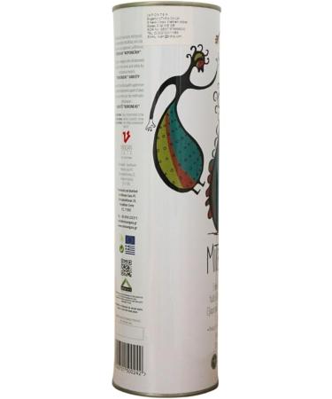 MITERRA Cretan Extra Virgin Olive Oil in Tin 1 L - Buy Online on GoSupps.com