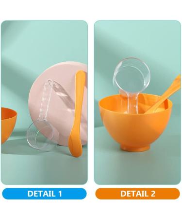 Buy Healvian 2 Sets Mask Bowl & Skin Care Tools - DIY Face Mask Spatula & Mixing Bowls for Perfect Skin Care - Buy Online on GoSupps.com