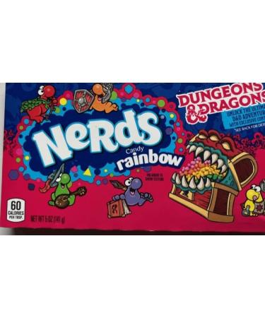 Nestl Wonka Rainbow Nerds 6 x 5 oz Packs (Small Crispy Candy)