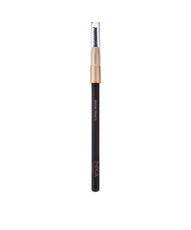 Buy INIKA Organic Brow Pencil in Brunette - Natural Vegan Eyebrow Makeup | International Shipping Available - Buy Online on GoSupps.com