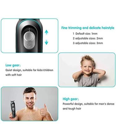 Professional Hair Clipper & Beard Trimmer | Rechargeable Cordless Electric Haircut Tool - International Shipping Available - Buy Online on GoSupps.com