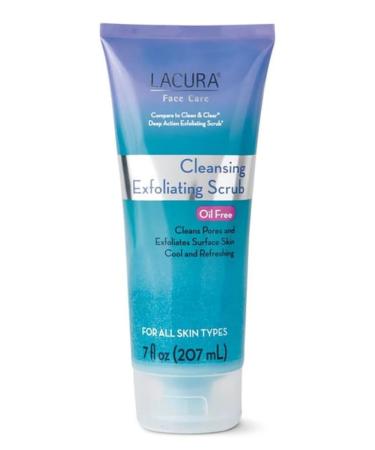 Lacura Face Care Cleansing Exfoliating Scrub 7fl oz 207ml (Made in Germany)