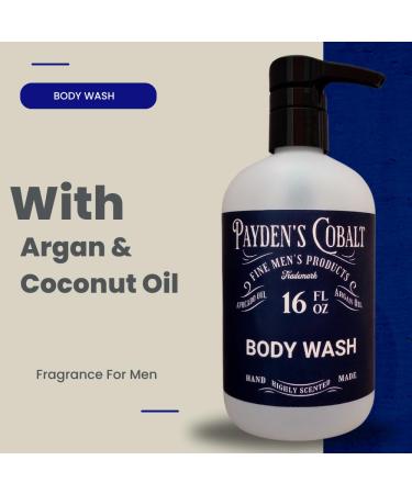 Payden's Cobalt Banana Leaf & Pimento For Men Scented Body Wash 16 Oz - Buy Online on GoSupps.com