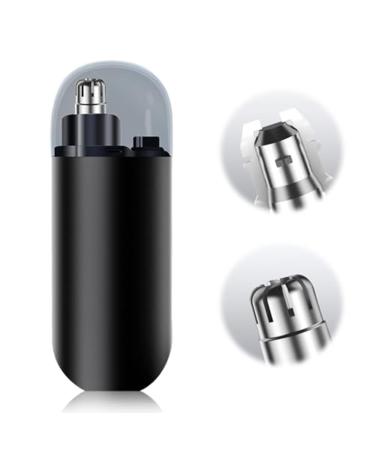 Portable Nose Hair Trimmer Painless & Precision (Black)