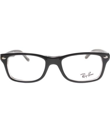 Ray-Ban Unisex Reading Glasses 46mm - Stylish Black & Transparent Frames - International Shipping Available - Buy Online on GoSupps.com