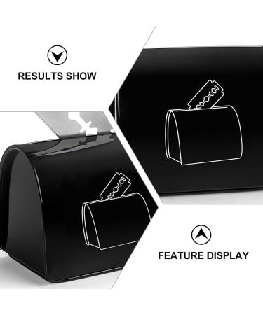 Buy X Razor Blade Storage Box | Black Recycling Box for Safe Disposal | International Shipping Available - Buy Online on GoSupps.com