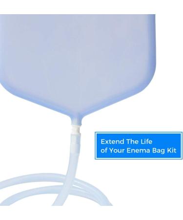 Buy Inlet Bag & Bucket Set - Silicone Inlet Hose for Colon Cleaning Accessories | Spare Parts Tips Connections & Valves - Buy Online on GoSupps.com