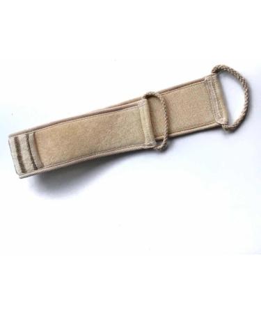 Exfoliating Body Wash Belt - Shower Scrubber for Men and Women - Natural Loofah Back Acne Cleaner - Buy Online on GoSupps.com