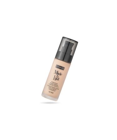 PUPA Milano Made To Last Extreme Staying Power Total Comfort Foundation - Extreme Hold Fluid Foundation - Long Lasting And Weather Resistant - Medium To High Coverage - Natural Beige - 1.01 Oz
