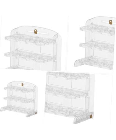 DOITOOL 2pcs Egg Storage Box Eggs Plastic Trays Egg Tray Fridge Organizer Camping Egg Carton re-usable - Buy Online on GoSupps.com