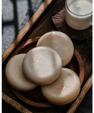 MORETH Soap Gift Set - All-Natural Almond & Lemon Essential Oil Goat's Milk & Shea Butter Soap - Handcrafted Face & Body Soap (3 Pieces 7.9 oz - Buy Online on GoSupps.com