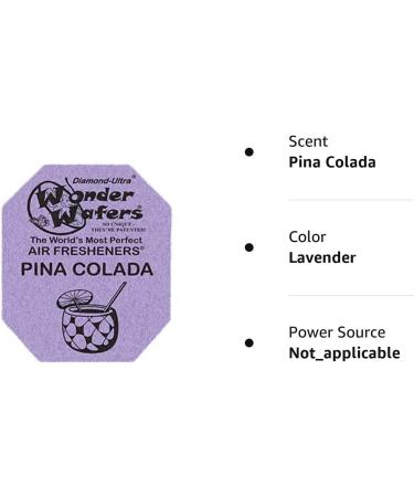 Wonder Wafers Pina Colada Air Fresheners 25 CT Individually Wrapped - Pack of 1 - Buy Online on GoSupps.com