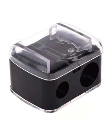 Holes Precision Cosmetic Sharpener for Eyebrow Lip Liner Eyeliner Pencil School Office Supply Gift