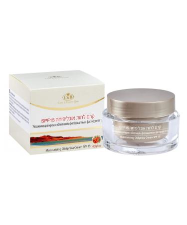 Obliphica Moisturizing Cream with SPF 15 - Hydrating Sun Protection for All Skin Types | International Shipping Available - Buy Online on GoSupps.com