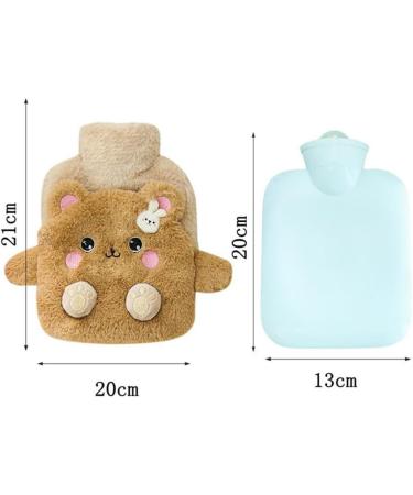 Heat Bottle Duck - 500ml Cuddly Thermal Bottle for Kids | Soft Plush Hot Water Bottle - Perfect Gift for Children Family & Friends - Buy Online on GoSupps.com