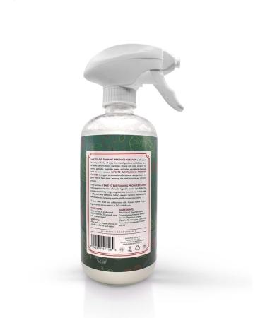 DERMAGLOVE Safe to Eat - All-Natural Foaming Produce Cleaner 16 fl oz | Non-Toxic Wax & Grime Remover for Fresh Produce - Buy Online on GoSupps.com