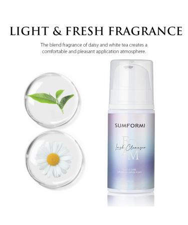 Premium Eyelash Extension Shampoo & Brush - Foaming Cleaner for Salons & Home Care | 100ml - Buy Online on GoSupps.com