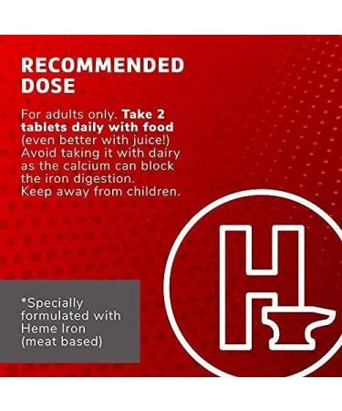 Globulo Rojo Iron Supplement - Dietary Supplement Pills with High Potency Iron & B Vitamins 60 Tablets - 6 Pack 60 Count (Pack of 6) - Buy Online on GoSupps.com