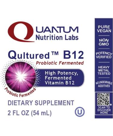 Quantum B12 Qultured 2 FL Oz (54 mL) - Quantum Nutrition Labs - Buy Online on GoSupps.com