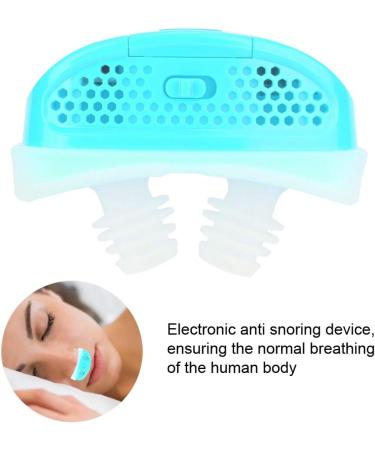 Electric Intelligent Anti Snoring Device for Men and Women - Blue Snoring Solution - Buy Online on GoSupps.com