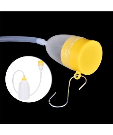 YUMSUM Male Men's Travel Bed Urinal 1700 ML Pee Bottle with Tube - Urine Collector - Buy Online on GoSupps.com