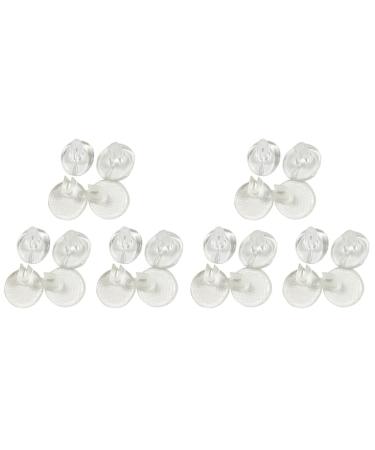 12pairs Protector Silicone for Separator Transparent Stickers+ Outdoor Slip Protectors Flops Anti-wear Non Heel Anti- Toe Stickers Pu Pads No- Thong Sandal Posts Wear