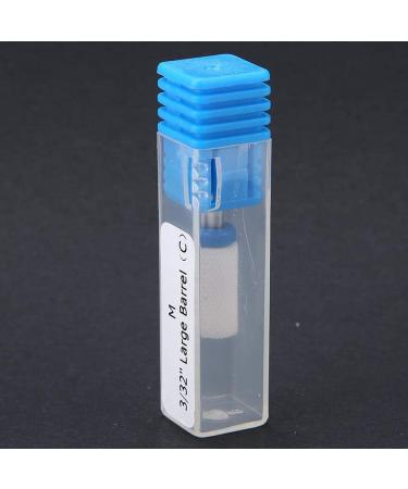 Nail Drill Bit Ceramic Nail Drill Bit Electric for Manicure Pedicure Cuticle Gel Nail Polishing Nail Art Tools Accessories for Acrylic Gel Nails for Salon Home Use (Round Flat Head M) - Buy Online on GoSupps.com