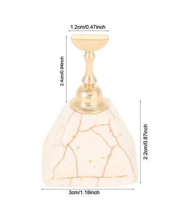 Buy Dekaim Magnetic Nail Tip Practice Stand Base - Alloy Holder for Nail Art Display | Manicure Tool Kit (White) - International Shipping Available - Buy Online on GoSupps.com