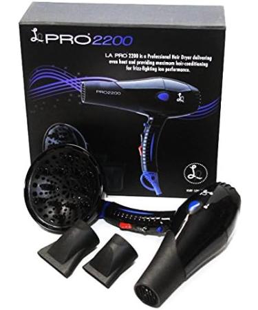 LA PRO2200 HAIR DRYER PROFESSIONAL WITH DIFFUSER 2 NOZZLES SLEEK PRODUCT INFO VIDEO http://youtu.be/EgBxOT8gGFg - Buy Online on GoSupps.com