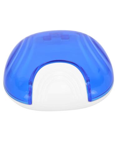 Blue Portable Dental Box for Artificial Teeth & Earplugs - Travel Storage Container for Tooth Correction | International Shipping Available - Buy Online on GoSupps.com