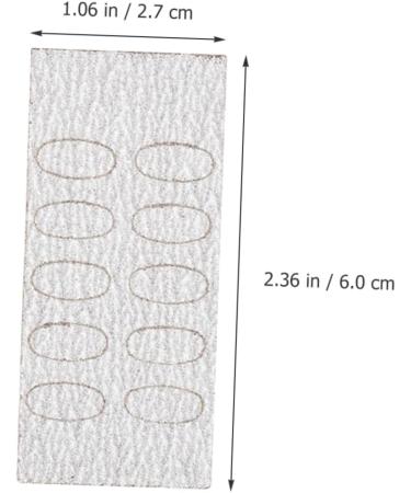 Beavorty 10 Sheets electrical tools pedicure tools dead skin removing tools pedicure supplies pedicure accessory exfoliating grinding pads electric foot file nail Grinding disc sand - Buy Online on GoSupps.com