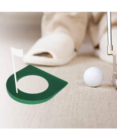 QHALEN Golf Putting Practice Cup Hole Flag for Indoor & Outdoor Practice - Buy Online on GoSupps.com