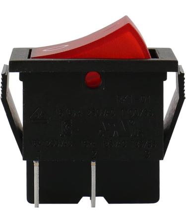 Baomain Red Light DPST ON/Off Boat Rocker Switch 16A/250V UL TUV Listed - 1 Pack - Buy Online on GoSupps.com