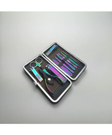 Nail Clippers Kit Stainless Steel Pedicure Nail Clippers Tool Man and Woman Portable Nail Clippers 12 Piece Set for Travel Travel Nail Clippers - Buy Online on GoSupps.com