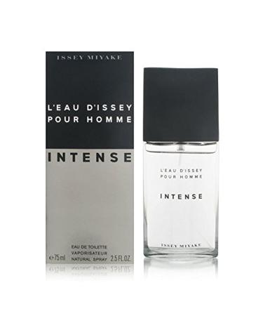 L'EAU D'ISSEY POUR HOMME INTENSE by Issey Miyake for MEN: EDT SPRAY 2.5 OZ 2.5 Fl Oz (Pack of 1)