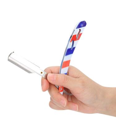 Buy Foldable Stainless Steel Manual Hair Razor Perfect Face Care Tool for Men | Premium Beard Razor Set - Buy Online on GoSupps.com