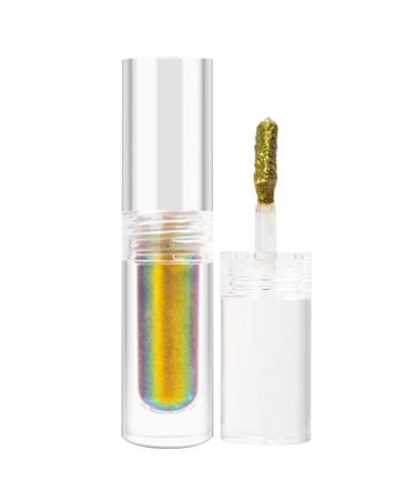 Iridescent Eyeshadow | Sparkling Holographic Eye Shadow | Long Lasting Duochrome Shimmer Liquid Eyeshadow for Women Quick-Drying Eye Makeup Shakven 04