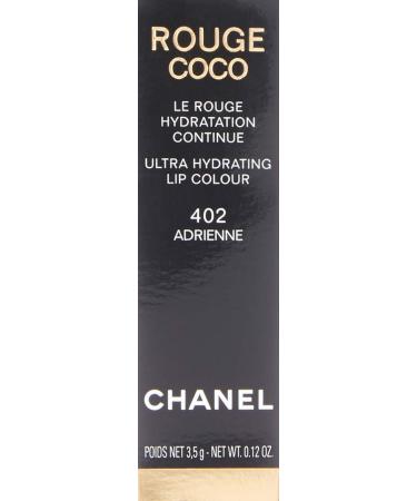 Chanel Rouge Coco Lipstick #402 Adrienne - Ultra Hydrating Cranberry Color for Women | 0.12 oz | International Shipping Available - Buy Online on GoSupps.com