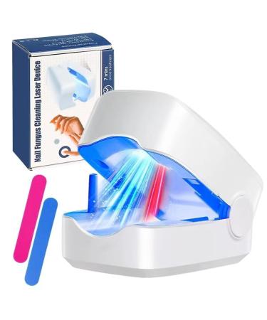 LOZLTX Upgrade Nail Fungus Laser Device Industry No.1 Laser Treatment - SGS Certified 21-day Fast-acting Anti Fungal Nail Treatment for Toenail Fungus Treatment 905nm Infrared Light 470nm Blue 02-WHITE