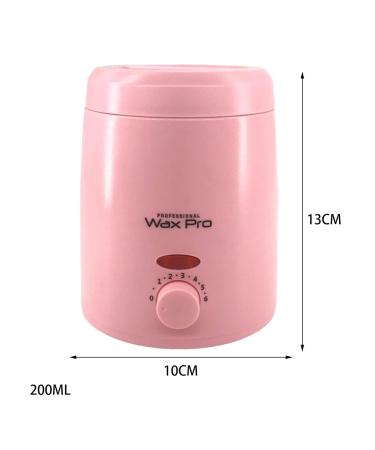 Harilla 200ml Portable Hot Wax Heater - Compact Electric Wax Melting Pot for Hair Removal | Ideal for Home Use - Pink - Buy Online on GoSupps.com