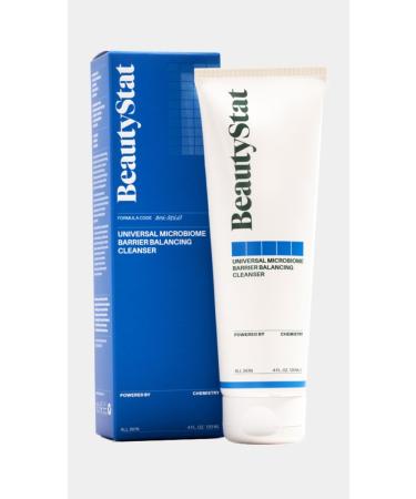 BeautyStat Universal Microbiome Barrier Repair Purifying Cleanser - Gentle Detoxifying Cleanser with Medical Grade MicroSilverBG to Protect Skin and Promote a Healthy Radiant Glow (4oz /120ml) 5 Ounce (Pack of 1) No Color - Buy Online on GoSupps.com