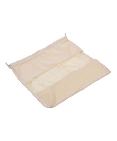 FOYTOKI Hair Dryer Storage Bag Multi-use Bag Drawstring Bags Creative Storage Bag Travel Hair Dryer Bags Cosmetics Bag Drawstring Hair Dryer Carriers Hair Dryer Carrier Bags Cosmetic Bags 32x28x0.6cm Beige