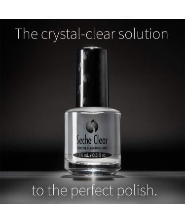 Seche Clear & Vite Base Coat Top Coat Combo for Nail Polish - Fast Drying, High Gloss Finish - Buy Online on GoSupps.com