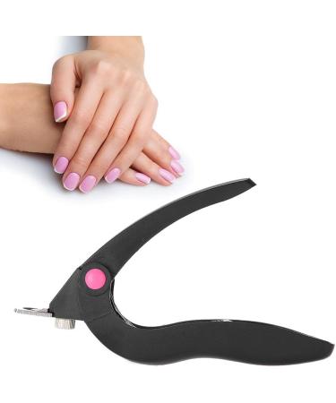 Nail Art Clipper U Shaped Fake Nail Scissors Stainless Steel Blade Nail Tips Cutter Manicure Tool for Salon Home Nail Art - Buy Online on GoSupps.com