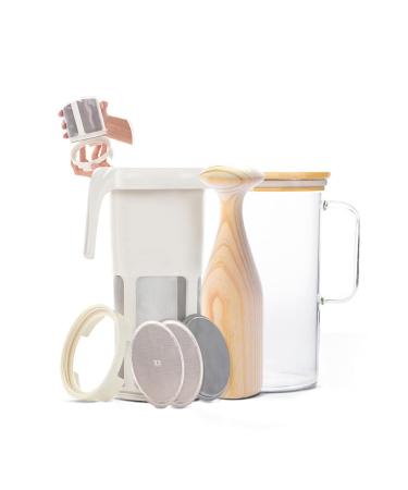M lsi Soul multifunctional filter sieve - homemade plant milk Burmese tofu.Maximum emulsion with interchangeable discs.1 liter in 1 minute.E-book with recipes.Made in Spain Mulsi Soul