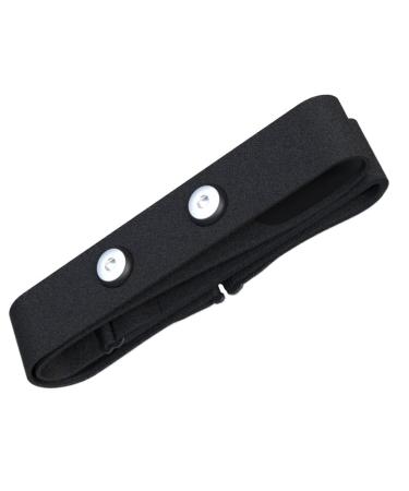 Replacement strap for heart rate monitor black