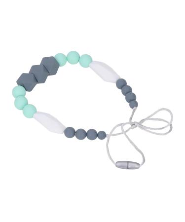 Syrisora Baby Nursing Necklace - Food Grade Silicone Teether Toy (Type B) - Buy Online on GoSupps.com