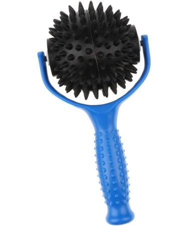Sm Sunnimix Massage Scooter - Full Body Acupuncture Roller & Handheld Massager | Blue & Black Self-Massage Device for Relaxation - Buy Online on GoSupps.com